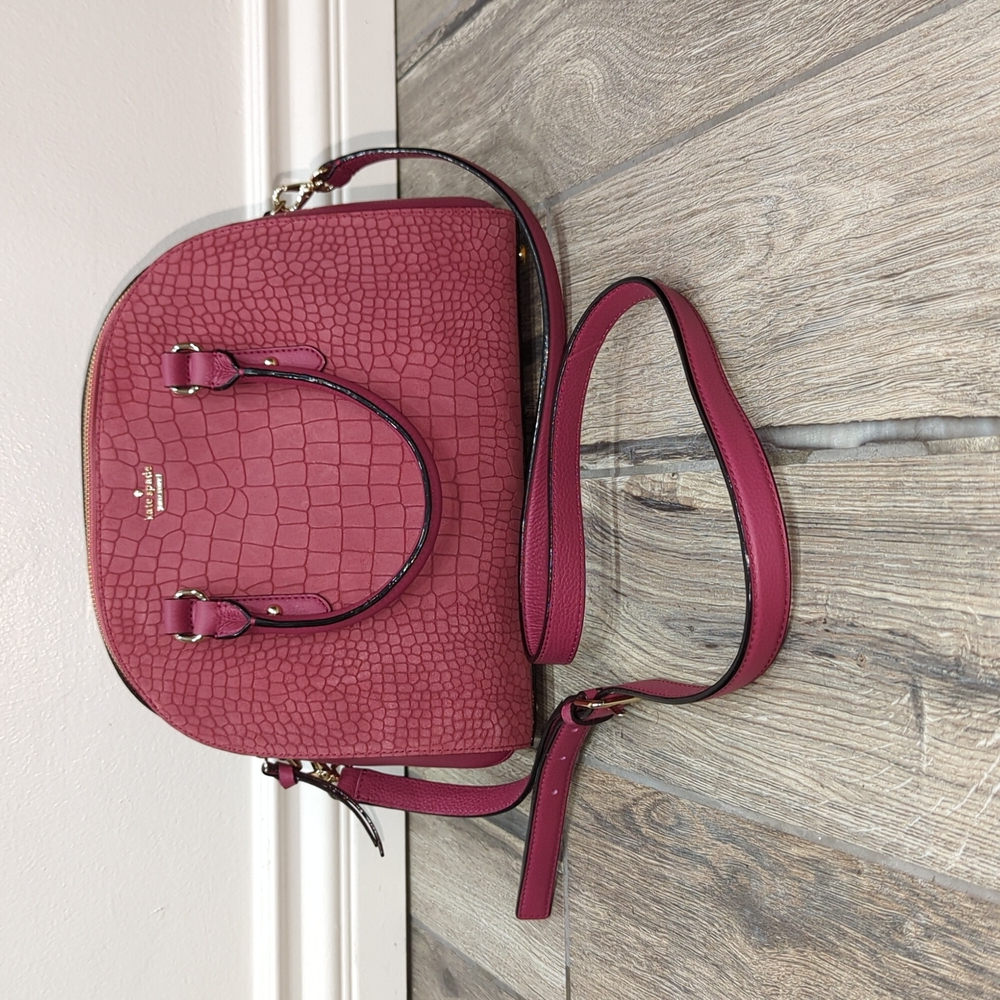 kate spade reiley suede satchel crossbody